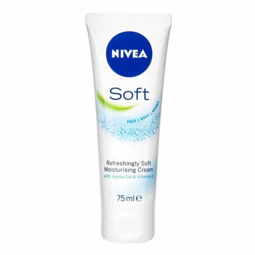 کرم تیوپی مرطوب کننده NIVEA Soft نیوآ سافت 75 میل - Image 1