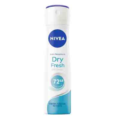 Untitled-6 اسپری ضد تعریق زنانه نیوآ NIVEA DRY FRESH درای فرش 72 ساعته 200 میل - Image 1