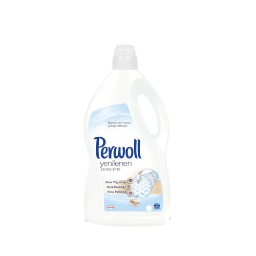 مایع لباسشویی اتریشی پروول perwoll مخصوص لباس های سفید 50 بار شستشو 2/97 لیتر - Image 1