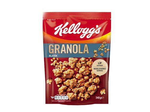 کورن فلکس کلاگز Kellogg's GRANOLA KLASIK گرانولای جو دوسر کلاسیک 340 گرم تاریخ 2025/08/07 - Image 1