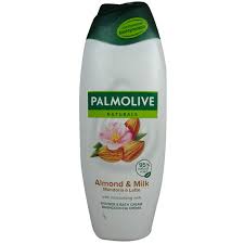 WhatsApp Image 2022-09-19 at 10.12.29 شامپو بدن هلندی PALMOLIVE ALMOND & MILK پالمولیو حاوی شیر و عصاره بادام 500 میل - Image 1