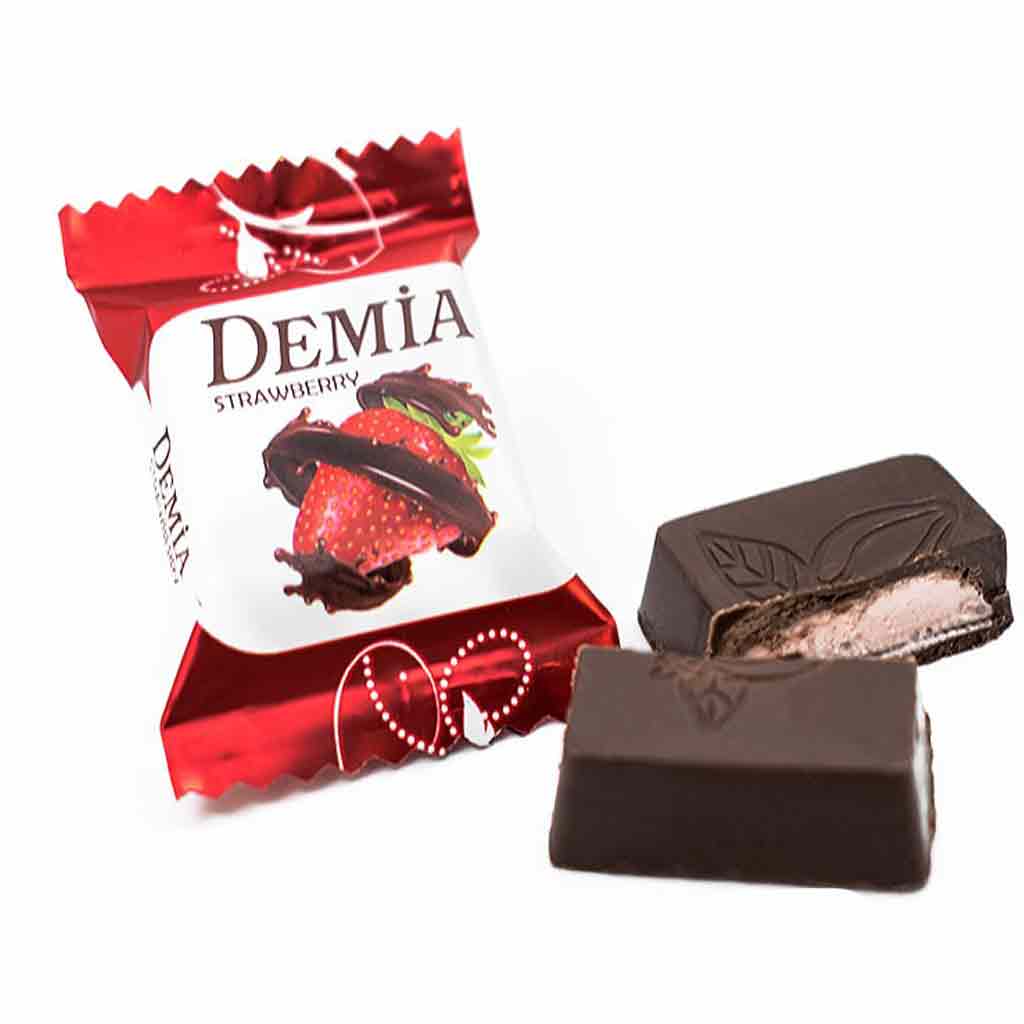 Untitled-12 شکلات پذیرایی Ulduz demia اولدوز دمیا قرمز با مغز توت فرنگی - Image 1