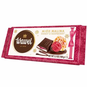 تبلت واول Wawel با مغز پر شده با تمشک عسلی 100 گرم