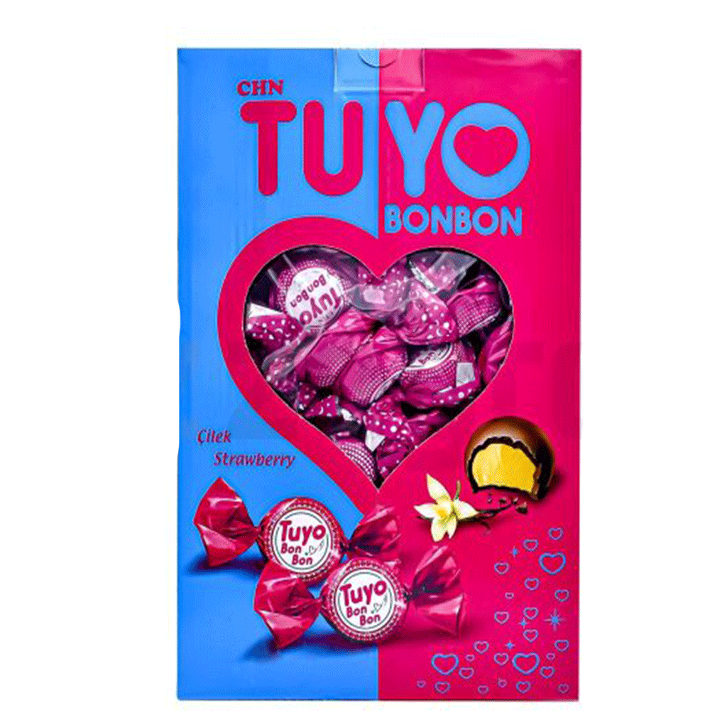 Untitled-41 شکلات دوریوا Doriva Tuyo BonBon با مغز توت فرنگی 2 کیلوگرم - Image 1