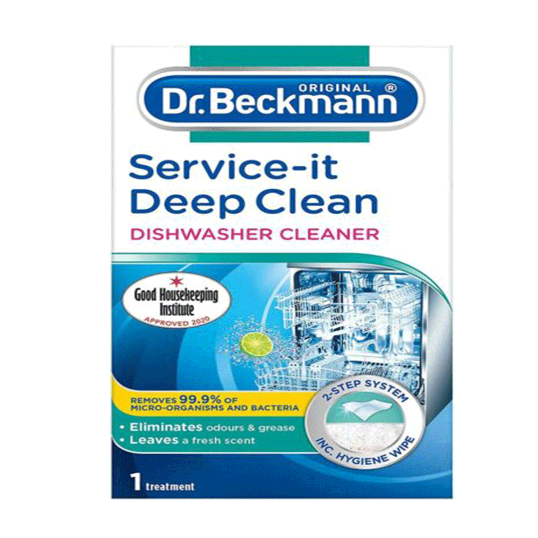 Untitled-10 رسوب گیر ماشین ظرفشویی دکتر بکمن Dr. Beckmann Deep Clean Dishwasher Cleaner رایحه لیمو 75 میل - Image 1