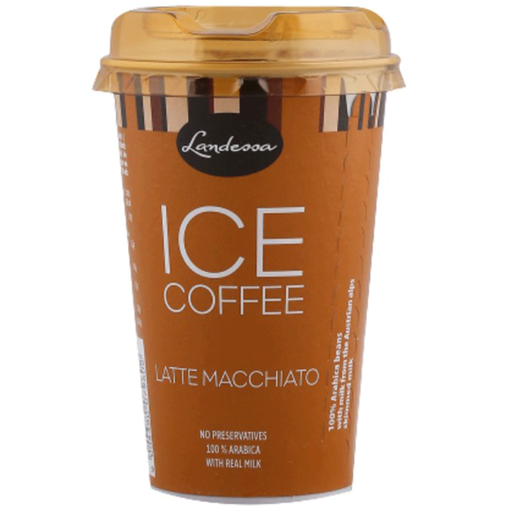 آیس کافی لاته لندسا Landessa Ice Coffee Latte Macciato مدل لیوانی 230 ...