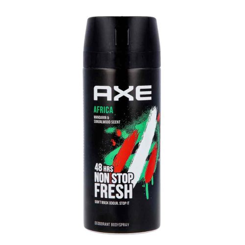 اسپری بدن دئودورانت مردانه آکس Axe Africa تولید سنگاپور 150 میل - Image 1