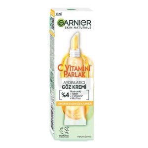 کرم دور چشم روشن کننده فرانسوی گارنیر Garnier C Vitamini حاوی ویتامین سی 15 میل