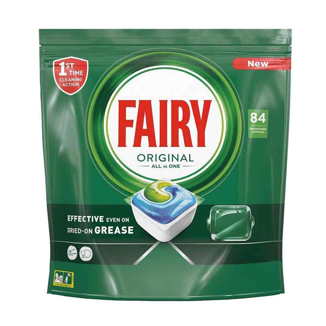 Untitled-6 قرص ماشین ظرفشویی آلمانی فیری Original All In One بسته 84 عددی - Image 1