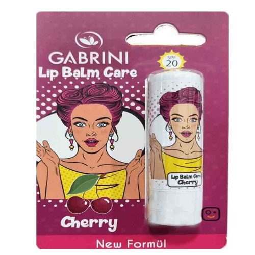 بالم لب ضد آفتاب گابرینی GABRINI CHERRY SPF 20 رایحه گیلاس 5 گرم