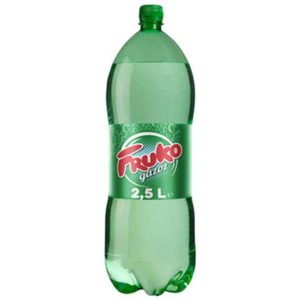 نوشابه گازدار فروکو Fruko با طعم لیمویی 2.5 میل
