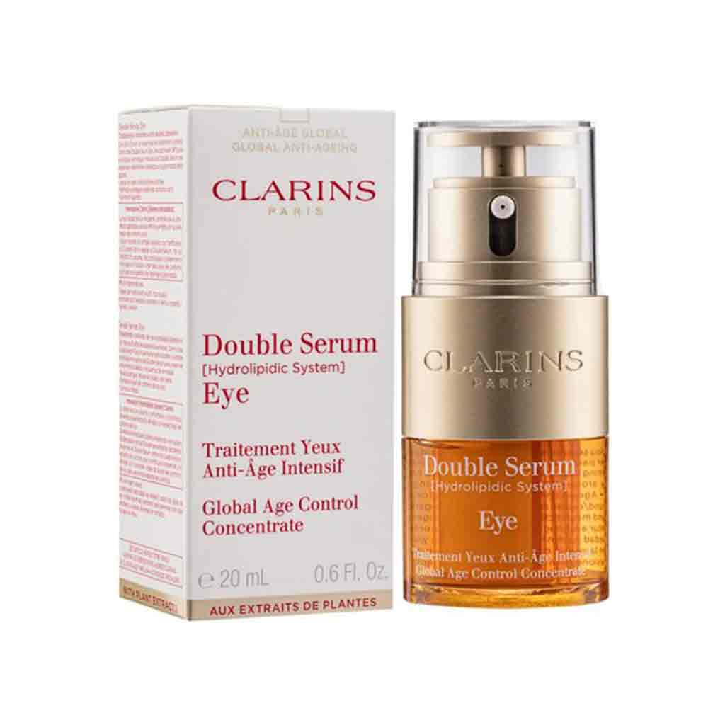 سرم دور چشم فرانسوی کلارنس Clarins Double Serum Eye دابل سرم 20 میل ...