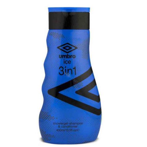 شامپو بدن آمبرو umbro Ice 3 in 1 نرم کننده 400 میل