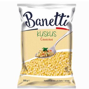 پاستا کوسکوس بانتی Banetti Couscous‎ حاوی انواع ویتامین 500 گرم