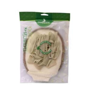 لیف حمام گیاهی لایه بردار ناسکیتا Nascita مدل دستکشی