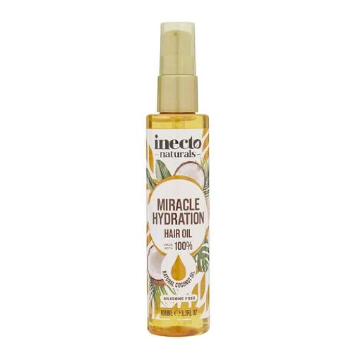 روغن آبرسان مو انگلیسی اینکتو Inecto Miracle Hydration Coconut Oil حاوی روغن نارگیل 100 میل - Image 1