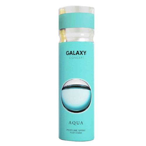 اسپری خوشبو کننده بدن مردانه گلکسی پلاس Galaxy Concept Aqua با رایحه ادکلن بولگاری آکوا 200 میل - Image 1