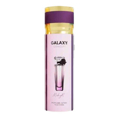 اسپری خوشبو کننده بدن انگلیسی گلکسی پلاس Galaxy Concept Midnight حجم 200 میل - Image 1