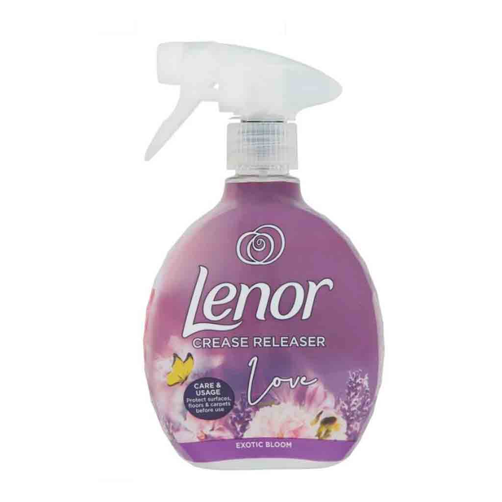 Untitled-1-Recovered اسپری ضد چروک انگلیسی لنور Lenor -Exotic Bloom خوشبو کننده لباس 500 میل - Image 1