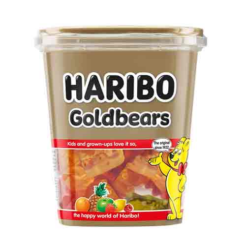 Untitled-24 پاستیل هاریبو Haribo Jelly Goldbear Cup خرس طلايي 150 گرم - Image 1