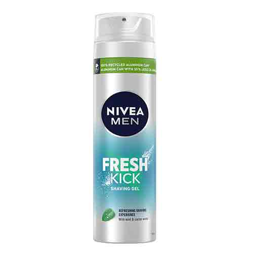 Untitled-7 ژل اصلاح اتریشی نیوآ Nivea Fresh Kick مناسب پوست نرمال 200 میل - Image 1