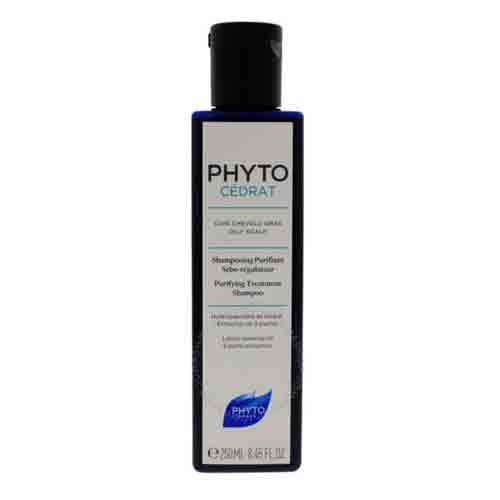 PHYTO-Phytosquam-Moisturizing-Maintenance-Shampoo,-8.45-fl-oz شامپو فرانسوی فیتو PHYTO CÉDRAT تصفیه کننده با رایحه رزماری 250 میل - Image 1