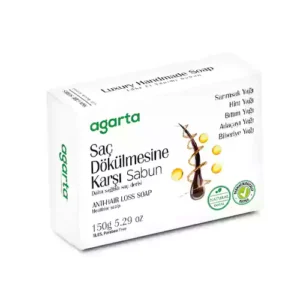 صابون گیاهی آگارتا Agarta Hair Loss Soap ضد ریزش مو 150 گرم
