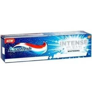 خمیر دندان انگلیسی آکوافرش Aquafresh Tandpasta Intense سفید کننده 75 میل