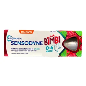 خمیر دندان کودک انگلیسی سنسوداین SENSODYNE ProSmalto Junior مناسب 0 تا 6 سال 50 میل