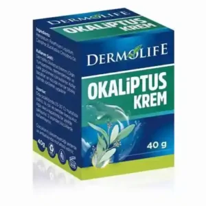 کرم ماساژ و تسکین دهنده درد اکالیپتوس درمولایف Dermolife Okaliptus مناسب انواع پوست 40 گرم