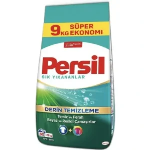 پودر ماشین لباسشویی اتریشی پرسیل Persil Color Niemiecki Proszek مناسب لباس های رنگی و سفید 60 بار شستشو 9 کیلو