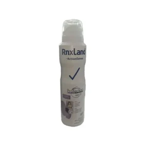اسپری ضد تعریق زنانه انگلیسی رنکس لند RnxLand ActionSense رایحه گل های تازه 150 میل