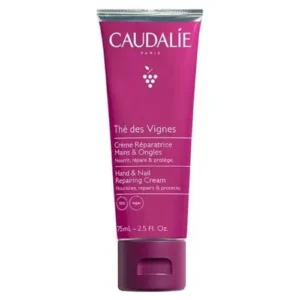 کرم ترمیم کننده دست و ناخن فرانسوی کدلی CAUDALIE The Des Vignes Hand and Nail Cream مناسب انواع پوست 75 میل