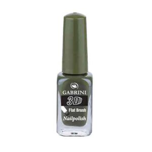 لاک ناخن گابرینی Gabrini Yeşil 3D رنگ سبز پررنگ شماره (60) 13 میل