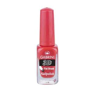 لاک ناخن گابرینی Gabrini Turuncu 3D رنگ پرتقالی شماره (21) 13 میل