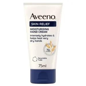 کرم دست تسکین دهنده فرانسوی اوینو AVEENO SKIN RELIEF مناسب انواع پوست 75 میل