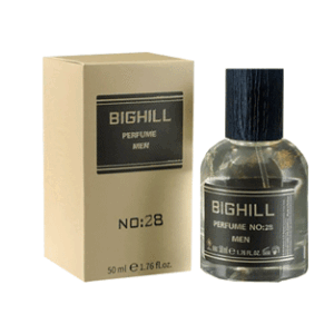 پرفیوم مردانه بیگهیل اصل Bighill Men’s Perfume M28 – Inspired by Terre d’Hermès با رایحه تِر دِ هرمس 50 میل