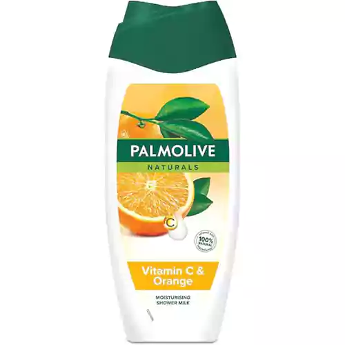 51QXLOylK6L._AC_UL600_SR600,600_ شامپو بدن هلندی پالمولیو Palmolive Vitamin C and Orange حاوی ویتامین C و پرتقال 650 میل - Image 1