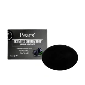 صابون گلیسیرین پیرز Pears Gliserinli Aktif Karbon حاوی کربن فعال 120 گرم