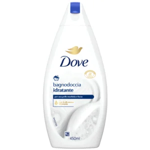 شامپو بدن بدون سولفات هلندی داو Dove idratante کرمی شیری 450 میل