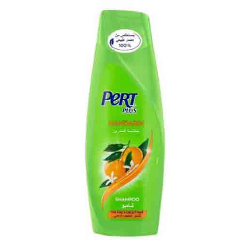 Pert-Plus-Shampoo-With-Mandarin-for-Oily-Hair شامپو مراقبت روزانه پرت پلاس Pert Plus Mandarin حاوی پرتقال،مناسب موهای چرب 400 میل - Image 1
