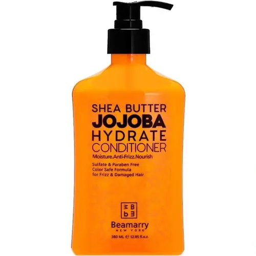 6840434823-ezgif.com-resize نرم کننده مو آبرسان بیمری Beamarry Shea Butter Jojoba Hydrate حاوی عصاره کره شی باتر و جوجوبا 380 میل - Image 1