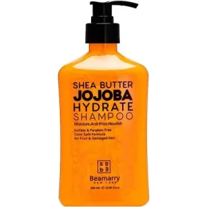 شامپو آبرسان بیمری Beamarry Shea Butter Jojoba Hydrate مناسب موهای خشک و وزدار 380 میل