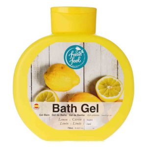 شامپو ژل بدن اسپانیایی فرش فیل FRESH FEEL Bath Gel Lemon با رایحه لیمو 750 میل