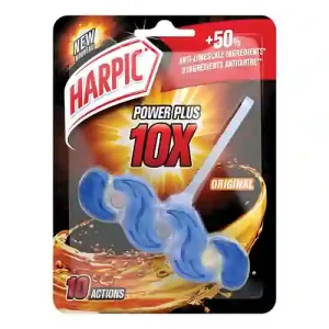 بوگیر توالت فرنگی انگلیسی هارپیک Harpic POWER PLUS ضد رسوب آهک 35 گرم