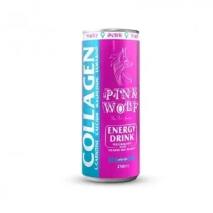 نوشیدنی انرژی زا و کلاژن دار پینک ولف Pink Wolf جوانسازی پوست بانوان 250 میل