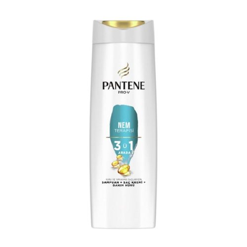 شامپو 3 در 1 پنتن PANTENE NEM TERAPISI مناسب موهای خشک و آسیب دیده 400 میل تاریخ 2025/02 - Image 1