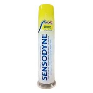 خمیردندان پمپی جمهوری چک سنسوداین SENSODYNE Advanced Whitening سفید کننده 100 میل