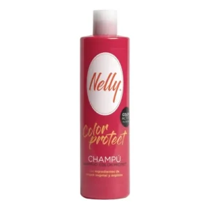 شامپو اسپانیایی نلی NELLY SHAMPOO COLOR PROTECT تثبیت کننده رنگ مو 300 میل
