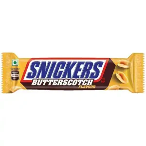 شکلات هندی اسنیکرز SNICKERS Butterscotch با طعم کره‌ای-کاراملی 40 گرم
